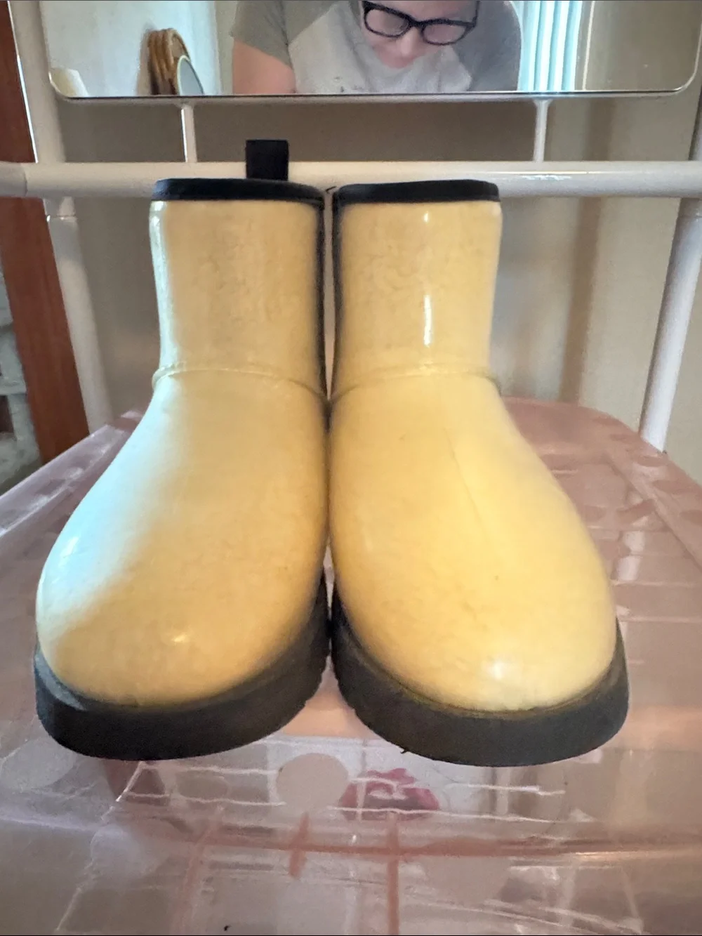 UGG ClearShearling-Lined Short Boots